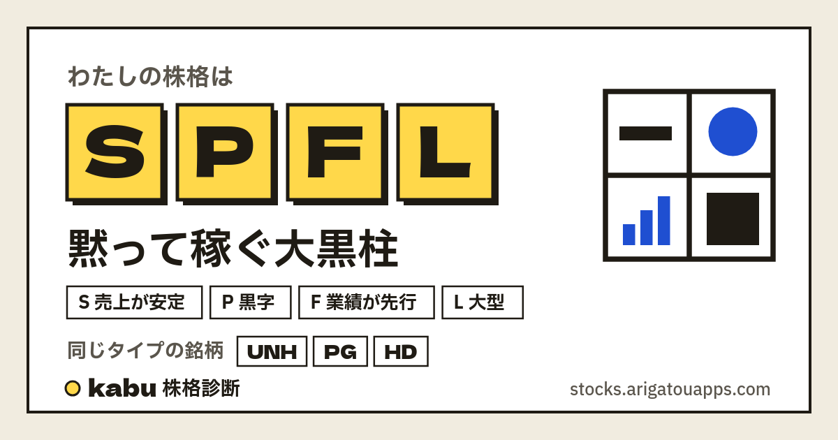 SPFL 黙って稼ぐ大黒柱 のシェア画像